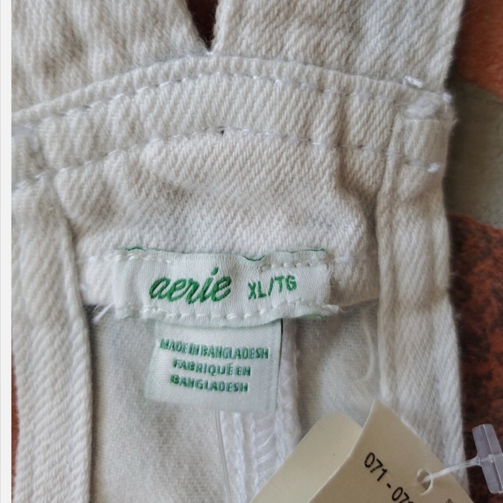 NWT Aerie Jean Romper - Picture 4 of 4